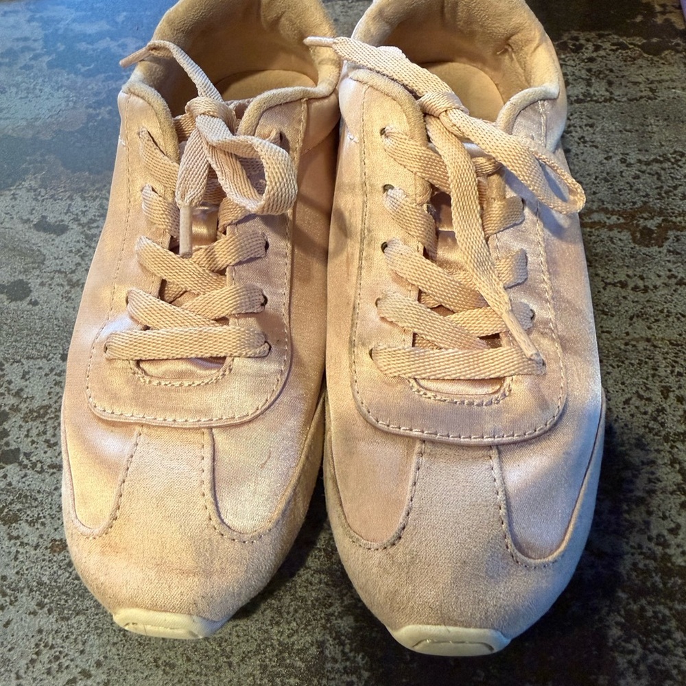 Zara Light Tan Suede Footwear